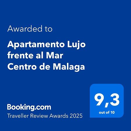 Apartamento Lujo Frente Al Mar Centro De Μάλαγα Εξωτερικό φωτογραφία